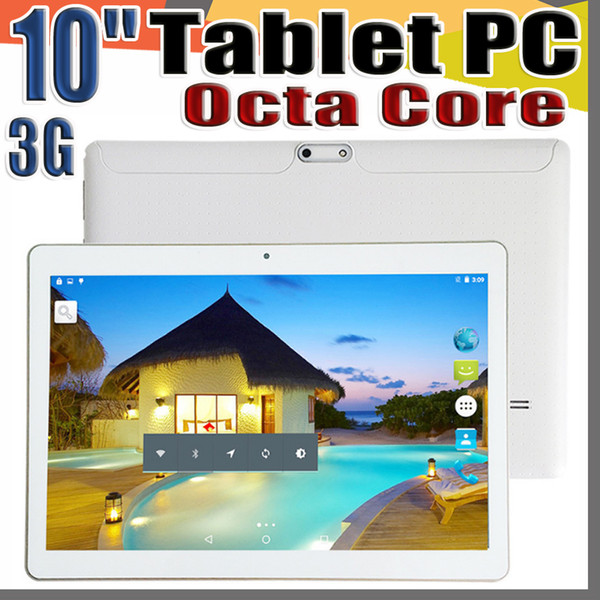 10X Arrival 10 Inch Tablet PC MTK6582 Octa Core Android 6.0 Tablet 4GB RAM 64GB ROM 5mp IPS Screen GPS 3G phone Tablets E-10PB