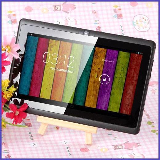 7 Inch A33 Quad Core Tablet Allwinner Android 4.4 KitKat Capacitive 1.5GHz DDR3 512MB RAM 4GB ROM Dual Camera WIFI Retail 7inch