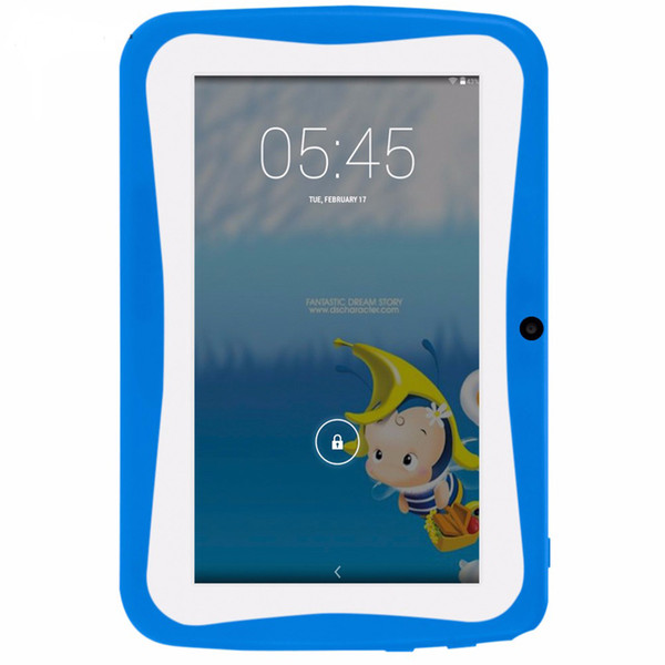 Kids Tablet 7 Inch Quad Core Android 4.4 Tablets Pc For Kids Best gifts for Children Student BabyPad Bluetooth WiFi Tablet 7