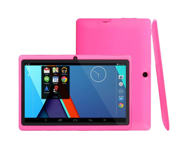 Q88 7 Inch Android 4.4 Tablet PC ALLwinner A33 Quade Core Tablet Dual Camera 4GB 512MB Capacitive Cheap Tablets 50pc