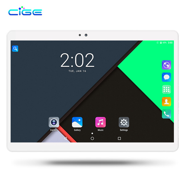 CIGE Original MediaPad 10.1 inch Tablet PC Android 7.0 Octa Core 4GB RAM 64GB ROM Dual Camera SIM card WIFI GPS BTHTablet 10