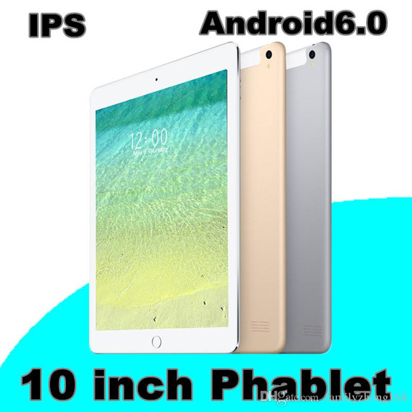 10.1-inch tablet PC IPS Android 6.0 3G MTK6582 quad-core 1MB+16GB 128G memory can be inserted.