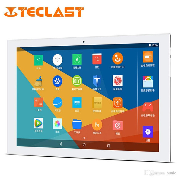 Wholesale- Teclast X10 Plus Android 5.1 Intel Cherry Trail Z8300 64bit Quad Core IPS 1280*800 Ultrabook 2G RAM 32G ROM 10.1 inch Tablet PC