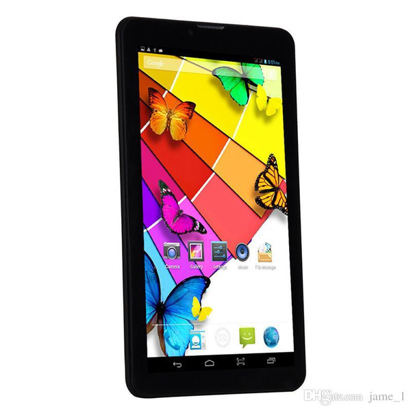 7 Inch 3G Phone Call Tablet PC MTK6572 Dual Core Android 4.2 512MB/4G Dual Cameras OTG