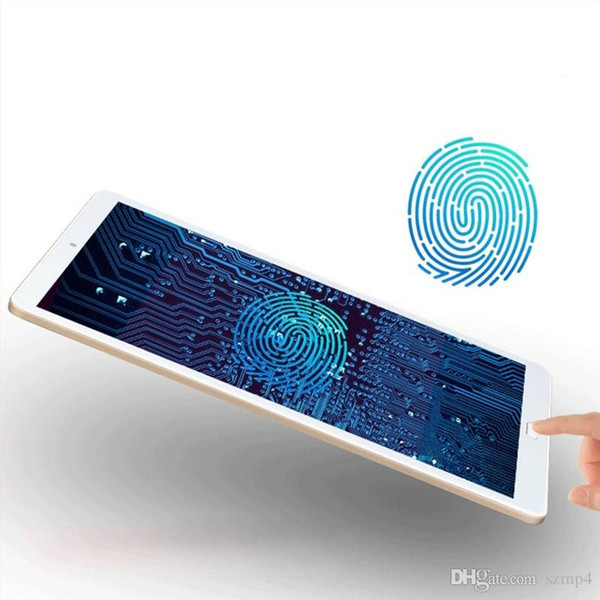 Fingerprint Identification tablets 10.1 inch 3G Phone Call Android 7.0 Octa Core IPS2560X1600 Tablet pc WiFi RAM 4GB ROM 64GB