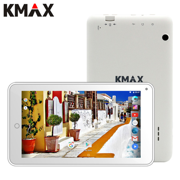 KMAX 7 inch wifi tablet pc android 7.0 Quad Core Dual Cameras 1GB 16GB ROM GPS bluetooth cheap mini tablets pc kids 8 9 10 pad