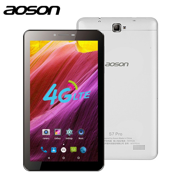 Aoson tablet S7 PRO 7 inch 4G tablets android 8GB ROM HD IPS Screen Android 6.0 Phone Call Tablets Quad Core dual sim tablet