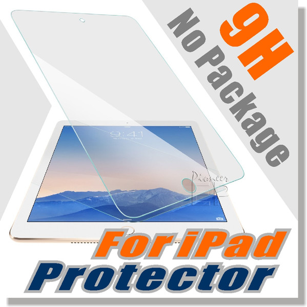 For Ipad Mini 4 Ipad Pro 9.7 Tempered Glass Screen Protector Ipad 2/3/4 iPAD Air1/2/3 With 9H Hardness Anti-scratch/Shatterproof NO Package