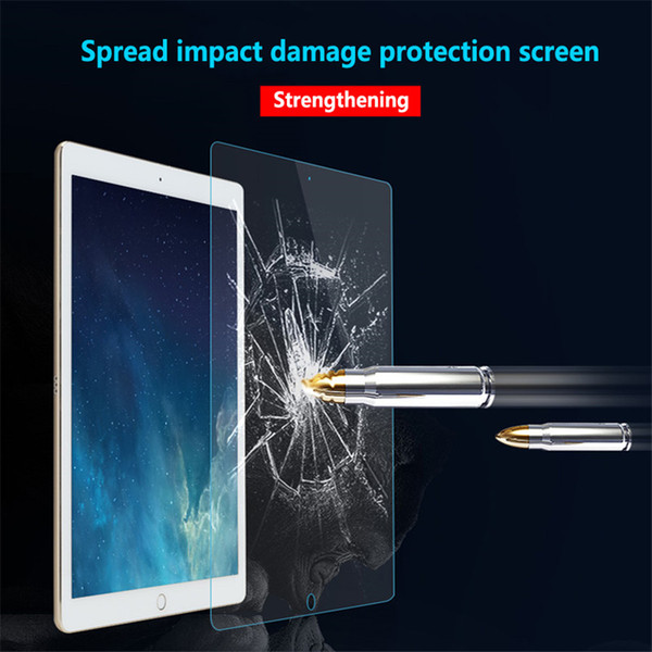 For iPAD Tempered Glass Screen Protector For Ipad 2/3/4 mini 4 Air 9.7 New iPad Pro 10.5 2017 9H 0.3mm Tablet Tempered Film