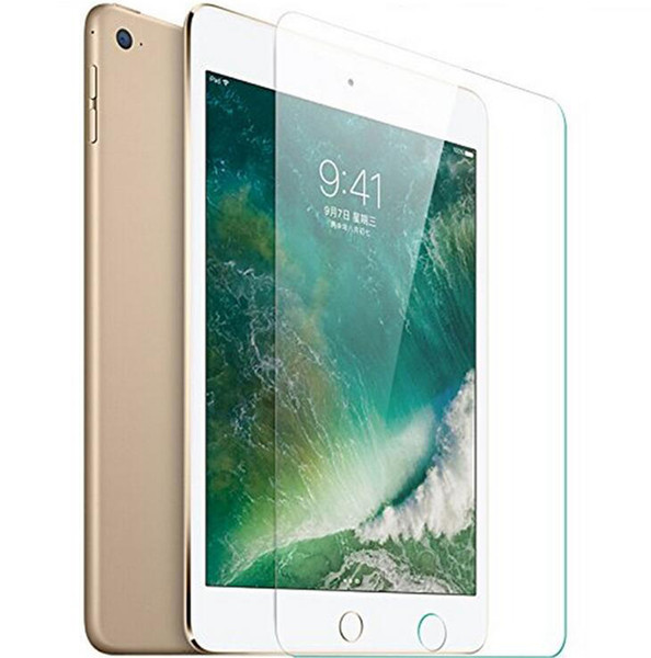 0.3mm Tempered Toughened Glass Film Screen HD Protector For iPad 2 3 4 Pro ipad mini Ipad air 5 6 without Package