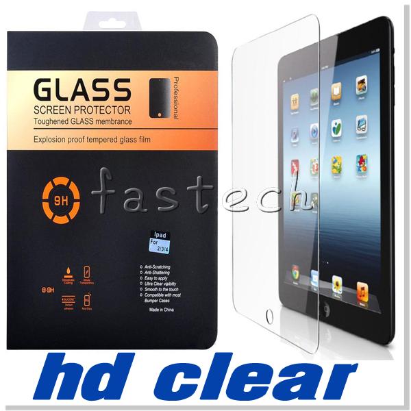 For iPad Mini 4 NEW Ipad PRO PRO 9.7inch Screen Protector Shatterproof Anti-Scratch HD Clear iPad Mini 2/3 iPad Air Tempered Glass