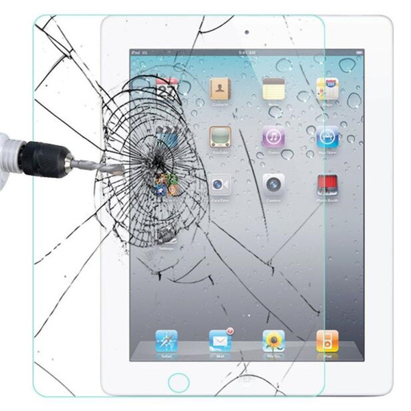 High quality 9H Premium TEMPERED GLASS Screen Protector for iPad 2 3 4 5th 6th Air Mini 7.9 Pro 9.7 10.5