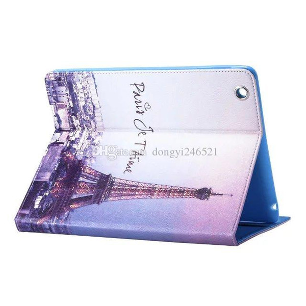 For iPad 2 3 4 air2 Mini 3 2 1 Cartoon Cute Retro Flip Leather Tablet Case Cover for Mini2 Mini3