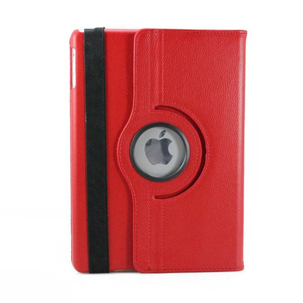 Stand pu leather Case 360 Rotating Smart Cover Lichee Protector Cover For Ipad 2 3 4 9.7 inch shell