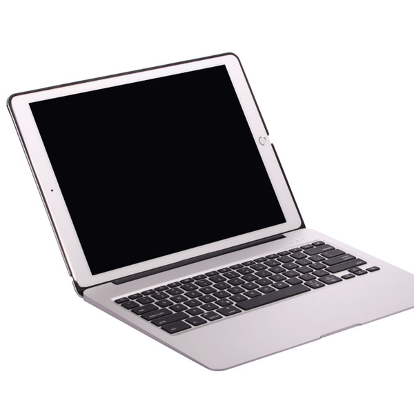 Wholesale- Ultra-thin Backlit Aluminum Alloy Wireless Bluetooth Keyboard Stand Protect Case Cover For iPad Pro 12.9