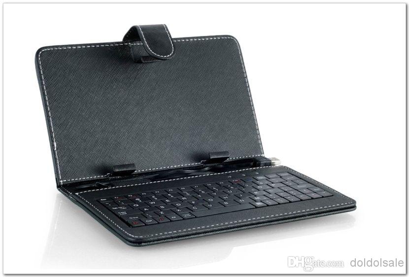 7 8 9 9.7 10 inch Universal PU Leather Case Cover with Micro USB Keyboard for Android Tablet Pipo Cube Chuwi Teclast Cover Russian keyboard