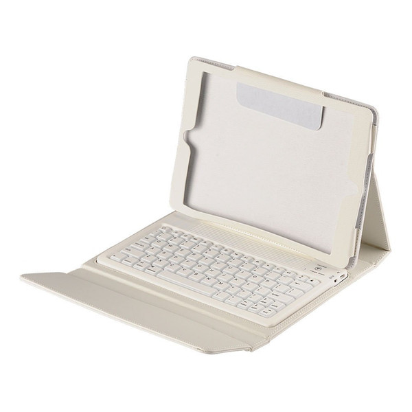 80PCS Bluetooth Wireless Keyboard Leather Case Cover with Stand Holder for iPad Mini 1 2 3 4 iPad 2 3 4 Air Pro