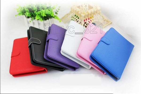 Tablet case 7 inch PU Leather with usb port Keyboard for 7 9 10 Inch Tablet PC Samsung Tab with Stand Universal