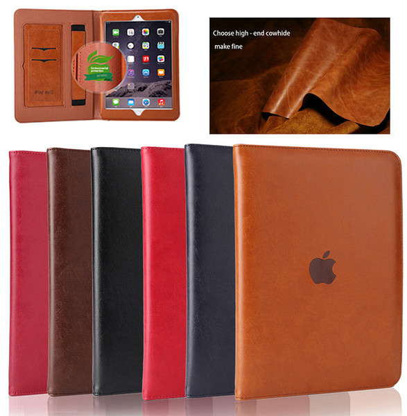 High-grade Genuine Leather Full Protection Case Cover For Apple new ipad 9.7