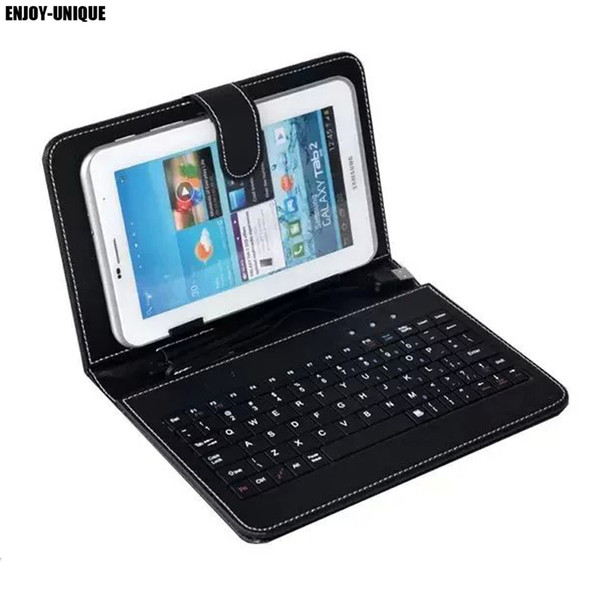 Keyboard 9 10 10.1 inch tablet case for Micro USB Keyboard Case cover to Plate Tablet Device