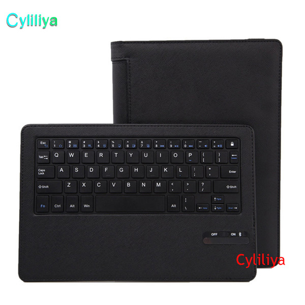 For Lenovo Yoga Tablet 3 8.0 inch Removable Wireless Bluetooth Keyboard + PU Leather Protective Case Stand Cover