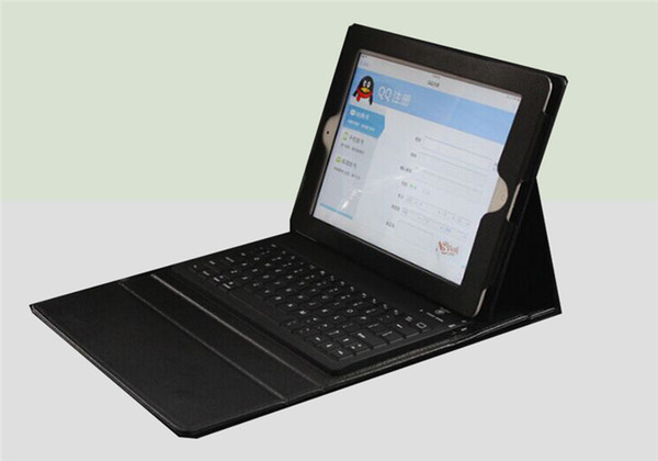 Bluetooth Wireless Keyboard Leather Case Cover with Stand Holder for iPad Mini 1 2 3 4 iPad 2 3 4 Air Pro