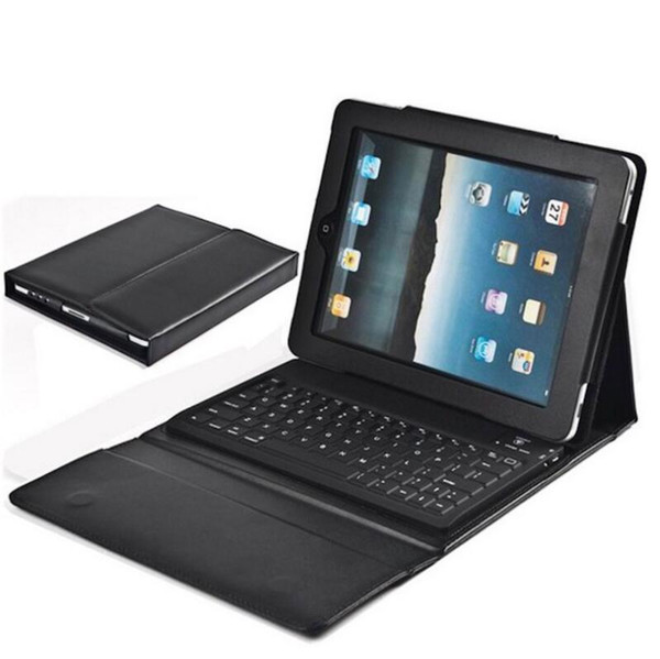 For new ipad 9.7 2018 2017 Bluetooth Wireless Keyboard Leather Case Cover with Stand Holder for ipad mini air pro 9.7