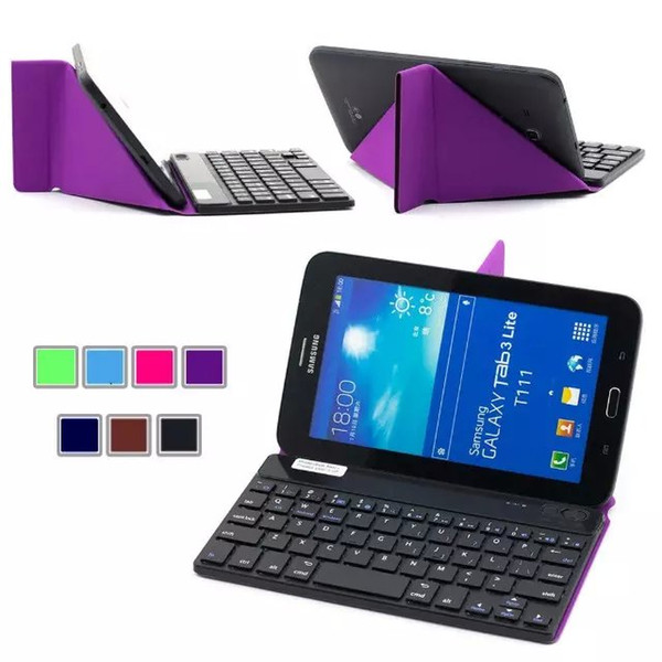 Slim Transformers Wireless Bluetooth Keyboard Stand Case For Universal IOS ANDROID WINDOWS 7-10 