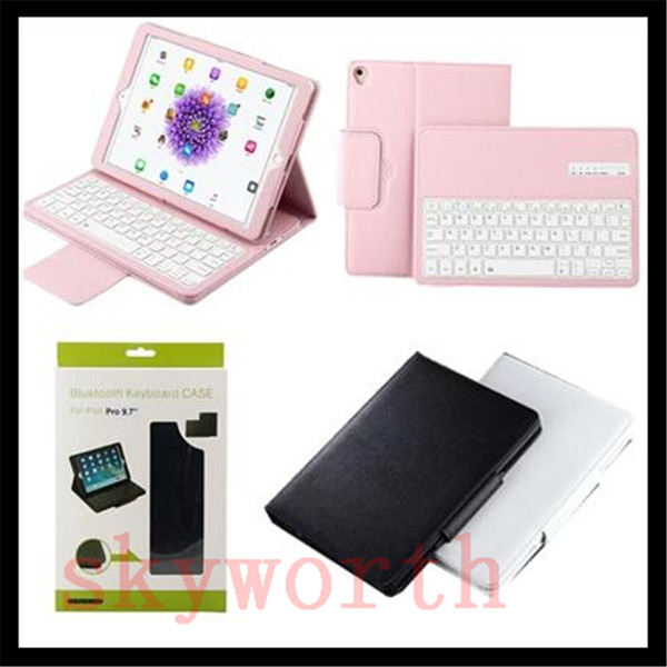 Removable ABS Wireless Bluetooth Keyboard For Samsung Galaxy Tab S3 T820 T580 T560 T550 T350 T710 T810 ipad Pro 10.5 leather case