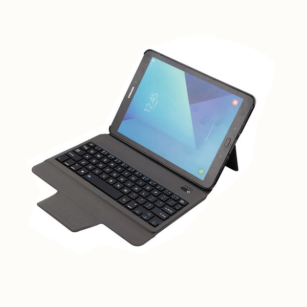 Wireless Bluetooth Keyboard Case with stand holder For Samsung Tab S3 9.7 T820/T825 cover case