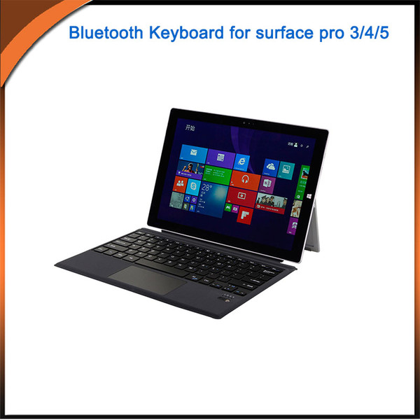 Smart Bluetooth Keyboard Magnetic TouchPad Ultra Lightweight Cover Case For Microsoft Surface pro 3/4/5