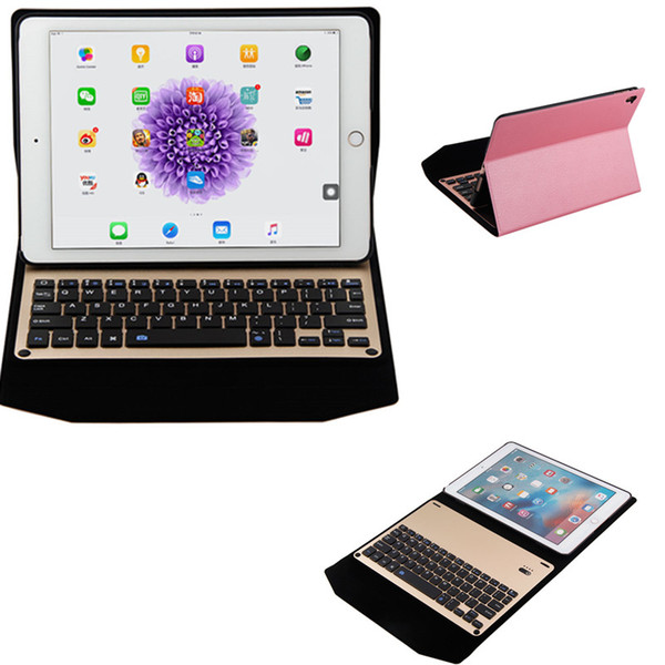 Bluetooth 3.0 Wireless Keyboard Leather Case for Ipad Pro 9.7