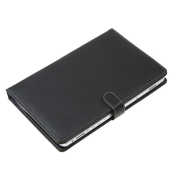 Hight Quality black Leather case keyboard 9.7 inch tablet Leather Case Russian and English Keyboard for 9.7 inch Tablet PC use