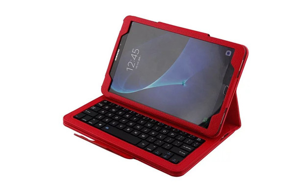 For Samsung GALAXY Tab A 8.0 T350 T351 Removable Bluetooth Keyboard Portfolio Folio PU Leather Case Cover+pen