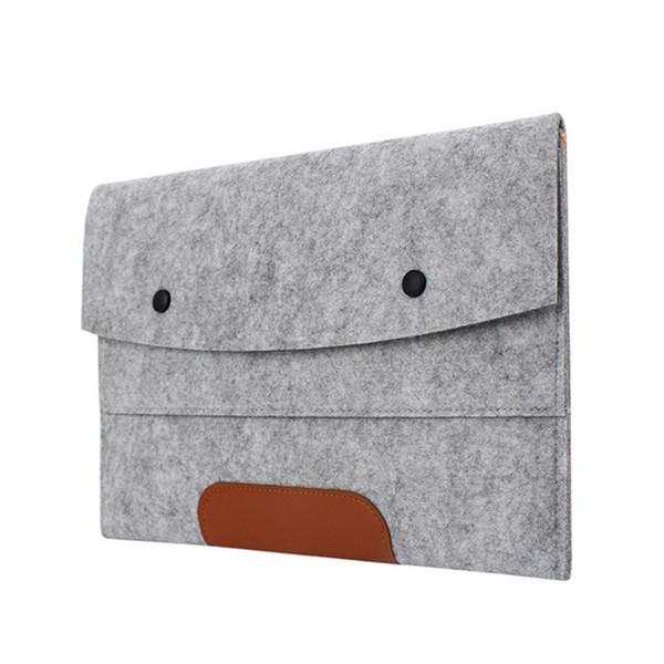 11 13 14 15 17 inch Laptop Sleeve Ultra Slim Wool Felt Laptop Sleeve Bag for Macbook Air Pro Retina Notebook Case Pouch 15.6