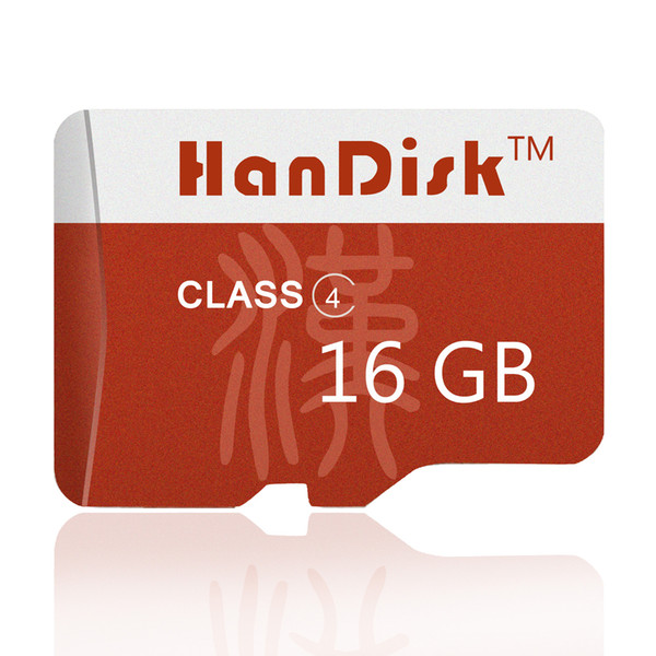 HanDisk Quality 16g Memory Class4 Red Micro SD Card 16GB Micro SD Card SDXC TF Card One Year Replacement CE FCC certification