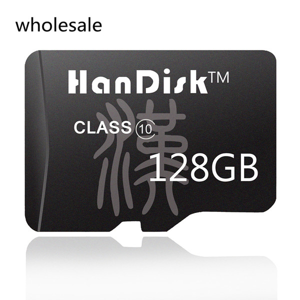 HanDisk 128GB Black Micro SD Card 128G Class10 wholesale CE FCC certification TF Card 10-100pcs/lot Quality Memory Card SDXC