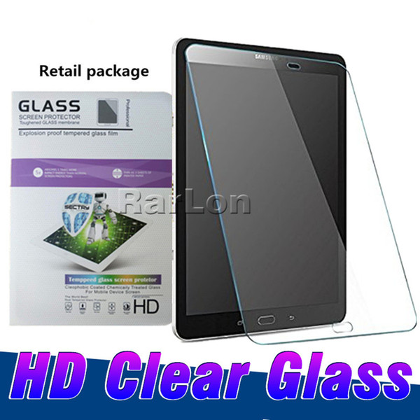 For Galaxy Book 10.6inch Screen Protector Shatterproof Anti-Scratch HD Clear Samsung Tab S3 Tab A A2S T380 T560 T377 Tempered Glass