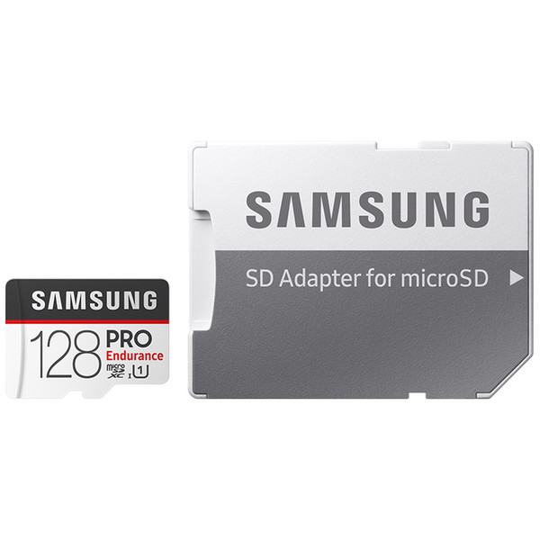 Samsung PRO Endurance 128GB Micro SDHC Card with Adapter Class10 - 100MB/s U1 (MB-MJ128GA) Free Shipping