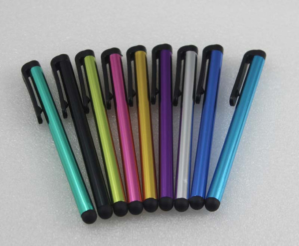 10 color Univerisal Tablet PC stylus pen Capacitive screen touch pen For Q88 Android Tablet Ipad Tab Phone Iphone S5 S4