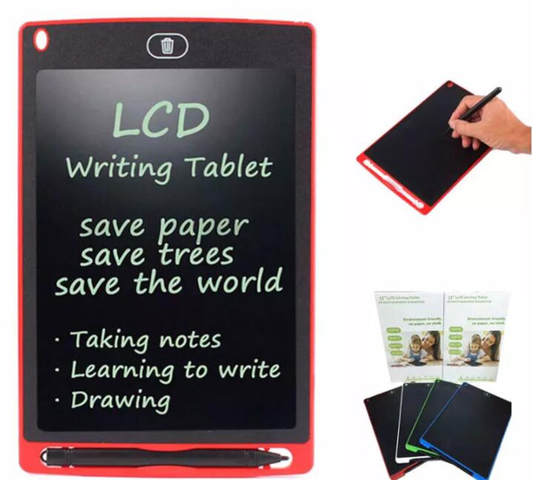 LCD Writing Tablet Digital Digital Portable 8.5 Inch Drawing Tablet Handwriting Pads Electronic Tablet Board for Adults Kids Children