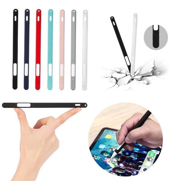 For Apple Pencil 2nd Generation Lightweight Silicone Case For iPad Pencil 2 Protective Cap Nib Holder Touch Pen Stylus Cover