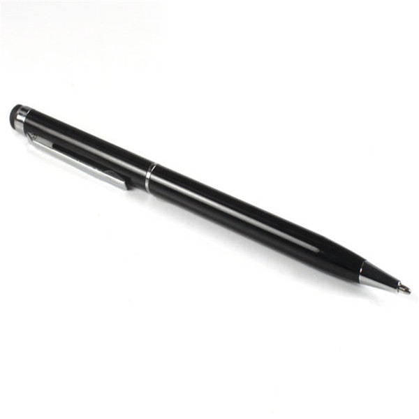 Wholesale-Del 3 X 2in1 Capacitive Touch Screen Stylus with Ball Point Pen For IPad IPhone IPod Mar17