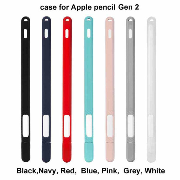 Sleeve Cover for 2018 iPad Pro 12.9 11 inch Pen Silicone Case For 2nd Generation Apple Pencil