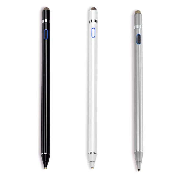 Fashion two colors double-head stylus pens made of intelligent materials 1pc/lot drop shipping in common use