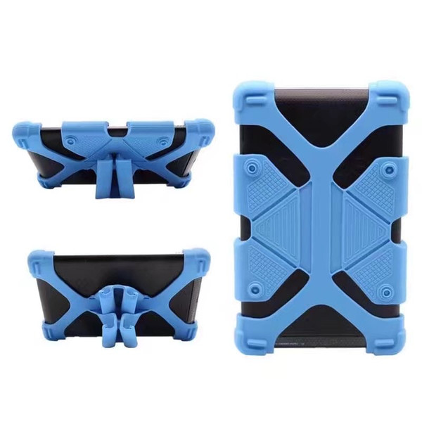 Universal Silicone Tablet Case Protective Stand Cover Bumper Frame For iPad mini pro Samsung galaxy tab LG Tablet Asus OppBag