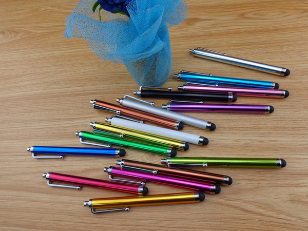 Capacitive Screen Pen Stylus Pen Touch Pens For IPAD2 IPHONE4 Cellphone Tablet PC 1000PCS DHL Fedex Free Shipping