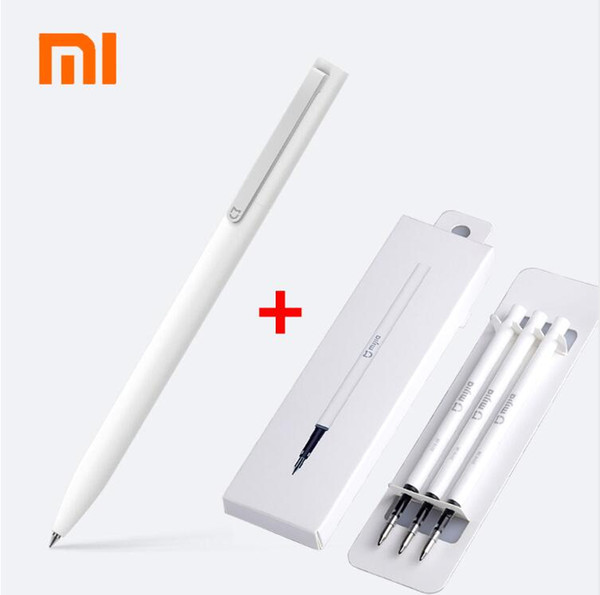 Original Xiaomi Mijia Sign Pens 9.5mm Signing Pens PREMEC Smooth Switzerland Refill MiKuni Japan Ink add Mijia Pens Black Refill