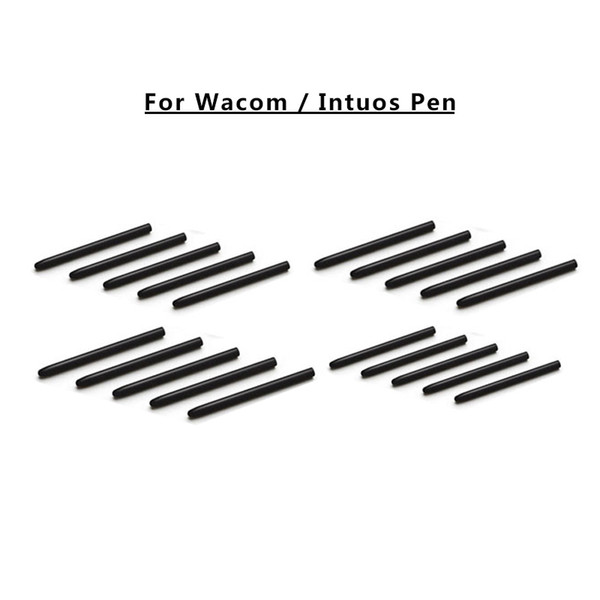 40 pcs /Lot Graphic Drawing Tablets' Pen Standard Black Pen Nibs for Wacom Bamboo Intuos Cintiq Series Pen