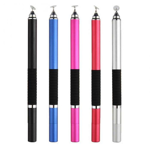 2 in 1 Stylus Ballpen Metal Capacitive Ballpoint Pen for Touch Screen iPhone iPad Tablet QJY99